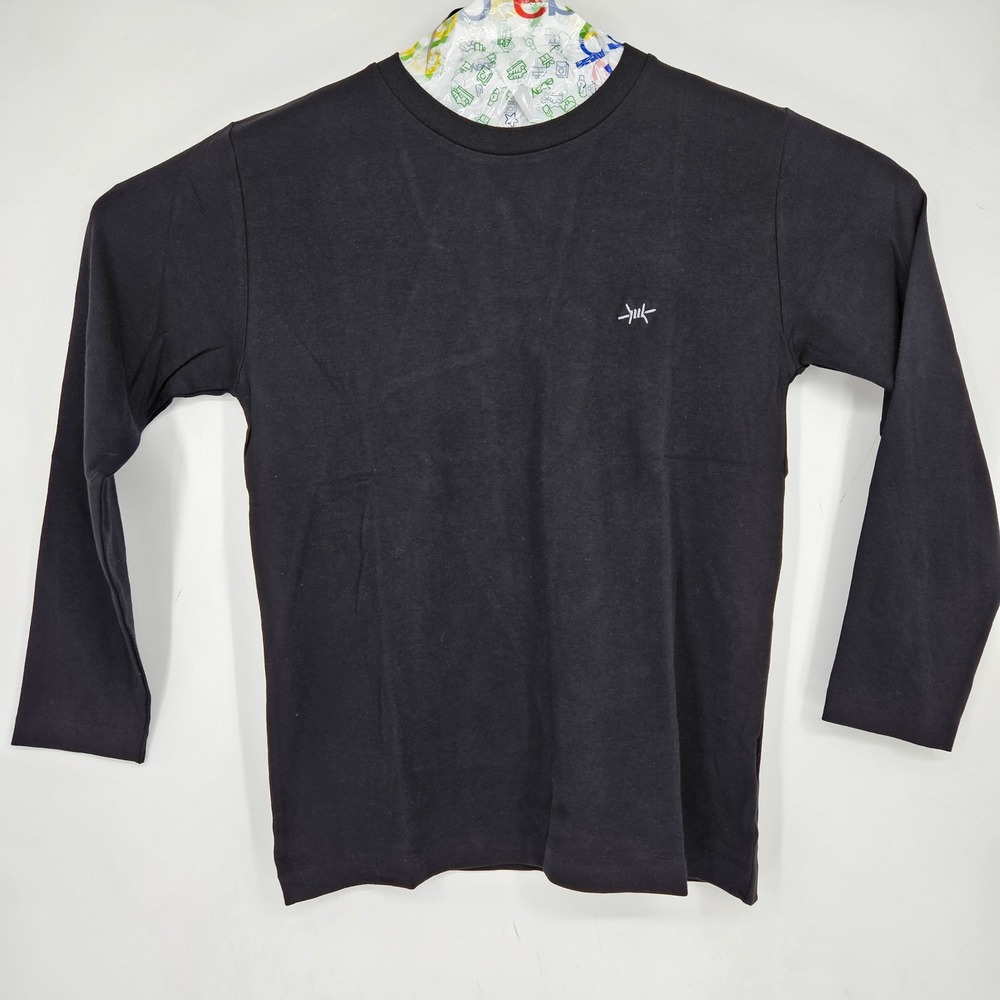 Texas Standard Shirt Mens Small Standard Long Sleeve‎ Tee Pullover Cannon Black